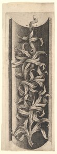 Foliate Ornament ، كاليفورنيا. 1465-90. بواسطة سيد W. بالمفتاح