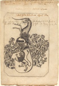 شعار النبالة مع أسد ووحيد القرن بواسطة Master hw