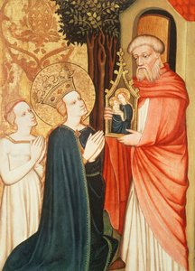 الناسك بصورة مريم العذراء بواسطة ماجستير بات