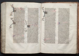كتاب القداس جوتا: Fol. 145 و نص ، ج. 1375. بواسطة سيد بوكيه