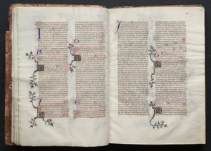 كتاب القداس جوتا: Fol. 14 و ، نص ، ج. 1375.