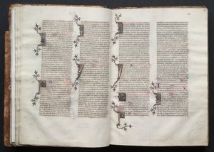 كتاب قداس جوتا: Fol. 22 ظ ، نص ، ج. 1375. بواسطة سيد بوكيه