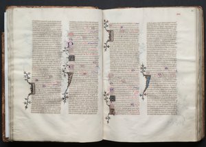 كتاب القداس جوتا: Fol. 34 و ، نص ، ج. 1375. بواسطة سيد بوكيه