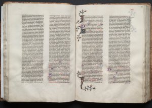 كتاب القداس جوتا: Fol. 47 ظ ، نص ، ج. 1375. بواسطة سيد بوكيه