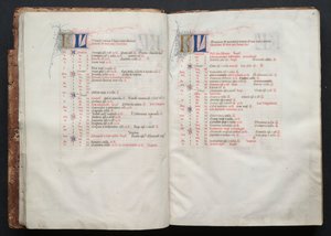 كتاب القداس جوتا: Fol. 9V ، نص ، ج. 1375.