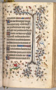 ساعات شارل النبيل ، ملك نافار 1361-1425: fol. 188 و ، نص ، ج. 1405. بواسطة ماجستير في الأحرف الأولى وشركاء بروكسل