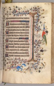 ساعات شارل النبيل ، ملك نافار 1361-1425: fol. 221 و ، نص ، ج. 1405. بواسطة ماجستير في الأحرف الأولى وشركاء بروكسل