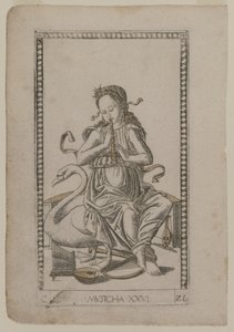 موسيقى من Tarocchi ، سلسلة C: الفنون الليبرالية ، رقم 26 ، قبل 1467.