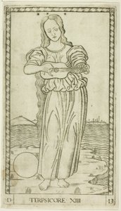 Terpsichore ، اللوحة الثالثة عشرة من Apollo and the Muses