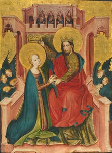 تتويج العذراء بواسطة سيد Fröndenberg Altarpiece