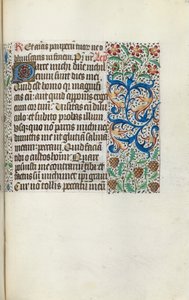 كتاب ساعات استخدام روان: fol. 115 و ، ج. 1470. بواسطة سيد لاتيني جنيف