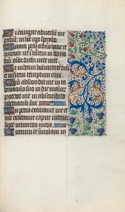 كتاب ساعات استخدام روان: fol. 121 و ، ج. 1470. بواسطة سيد لاتيني جنيف
