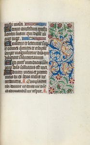 كتاب ساعات استخدام روان: fol. 127 و ، ج. 1470. بواسطة سيد لاتيني جنيف