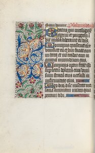كتاب ساعات استخدام روان: fol. 127 فولت ، ج. 1470. بواسطة سيد لاتيني جنيف