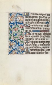 كتاب ساعات استخدام روان: fol. 128 فولت ، ج. 1470. بواسطة سيد لاتيني جنيف