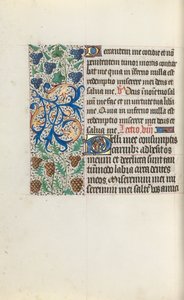 كتاب ساعات استخدام روان: fol. 131 فولت ، ج. 1470.