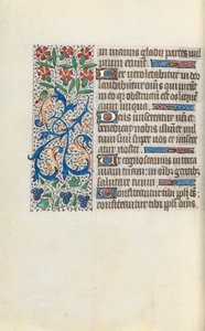 كتاب ساعات استخدام روان: fol. 138 فولت ، ج. 1470. بواسطة سيد لاتيني جنيف