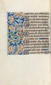 كتاب ساعات استخدام روان: fol. 139 فولت ، ج. 1470. بواسطة سيد لاتيني جنيف