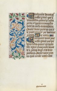 كتاب ساعات استخدام روان: fol. 149 فولت ، ج. 1470.