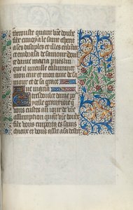 كتاب ساعات استخدام روان: fol. 151 و ، ج. 1470. بواسطة سيد لاتيني جنيف
