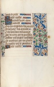 كتاب ساعات استخدام روان: fol. 154 و ، ج. 1470. بواسطة سيد لاتيني جنيف