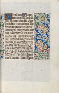 كتاب ساعات استخدام روان: fol. 18 و ، ج. 1470. بواسطة سيد لاتيني جنيف