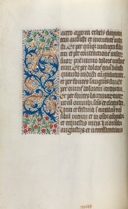 كتاب ساعات استخدام روان: fol. 20 فولت ، ج. 1470. بواسطة سيد لاتيني جنيف