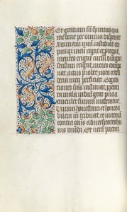 كتاب ساعات استخدام روان: fol. 21 ظ ، ج. 1470. بواسطة سيد لاتيني جنيف