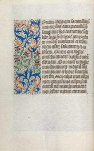 كتاب ساعات استخدام روان: fol. 23 ج ، ج. 1470. بواسطة سيد لاتيني جنيف