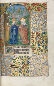 كتاب ساعات استخدام روان: fol. 39 و ، الزيارة ، ج. 1470.