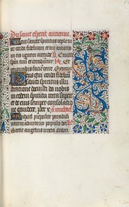 كتاب ساعات استخدام روان: fol. 50 و ، ج. 1470. بواسطة سيد لاتيني جنيف