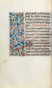 كتاب ساعات استخدام روان: fol. 51 فولت ، ج. 1470. بواسطة سيد لاتيني جنيف