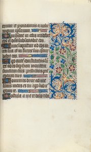 كتاب ساعات استخدام روان: fol. 58 و ، ج. 1470. بواسطة سيد لاتيني جنيف