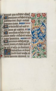 كتاب ساعات استخدام روان: fol. 62 و ، ج. 1470. بواسطة سيد لاتيني جنيف