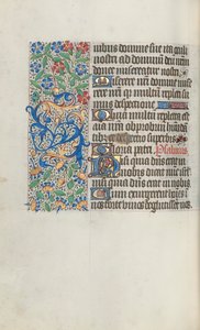 كتاب ساعات استخدام روان: fol. 70 فولت ، ج. 1470. بواسطة سيد لاتيني جنيف