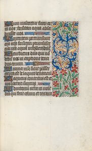 كتاب ساعات استخدام روان: fol. 71 و ، ج. 1470.