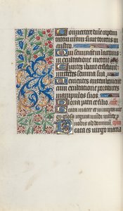 كتاب ساعات استخدام روان: fol. 72 فولت ، ج. 1470. بواسطة سيد لاتيني جنيف