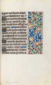 كتاب ساعات استخدام روان: fol. 76 و ، ج. 1470. بواسطة سيد لاتيني جنيف