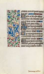 كتاب ساعات استخدام روان: fol. 76 فولت ، ج. 1470. بواسطة سيد لاتيني جنيف