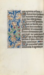 كتاب ساعات استخدام روان: fol. 84 فولت ، ج. 1470. بواسطة سيد لاتيني جنيف