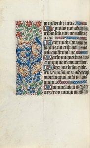 كتاب ساعات استخدام روان: fol. 86 فولت ، ج. 1470.
