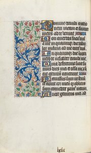 كتاب ساعات استخدام روان: fol. 87 فولت ، ج. 1470.