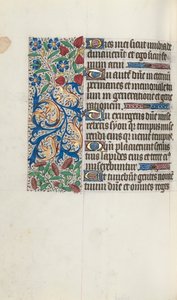 كتاب ساعات استخدام روان: fol. 88 فولت ، ج. 1470. بواسطة سيد لاتيني جنيف