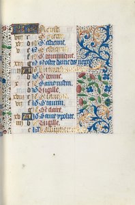 كتاب ساعات استخدام روان: fol. 8 و ، ج. 1470. بواسطة سيد لاتيني جنيف