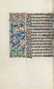 كتاب ساعات استخدام روان: fol. 95 فولت ، ج. 1470. بواسطة سيد لاتيني جنيف