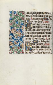 كتاب ساعات استخدام روان: fol. 97 فولت ، ج. 1470.