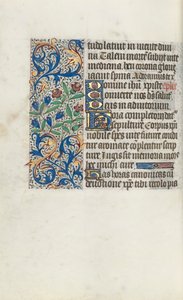 كتاب ساعات استخدام روان: fol. 98 فولت ، ج. 1470. بواسطة سيد لاتيني جنيف