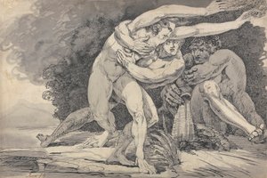 أبولو ودافني بواسطة Master of the Giants