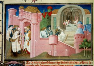 يزور بيليرين كنيسة القيامة وقبر المسيح في القدس المصغرة في "" Liber de quibusdam ultramarinis partibus et praecipue de Terra sancta "(ملكية الأرض المقدسة وجزئيًا أيضًا من أرض إيجيبت) بقلم ويليام أوف بول