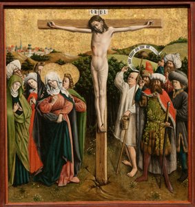 مذبح مع آلام المسيح ، ج. 1440s.